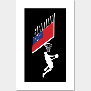 Samoa Basketball Posters and Art